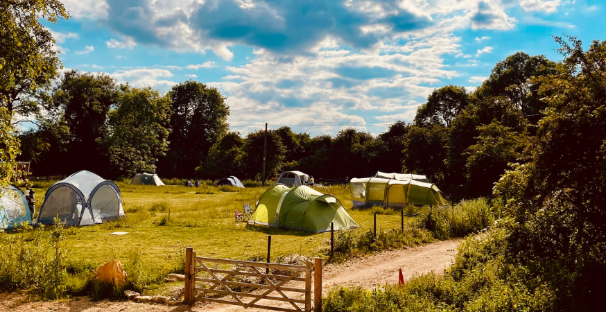 UK CAMPSITE - The Wildings